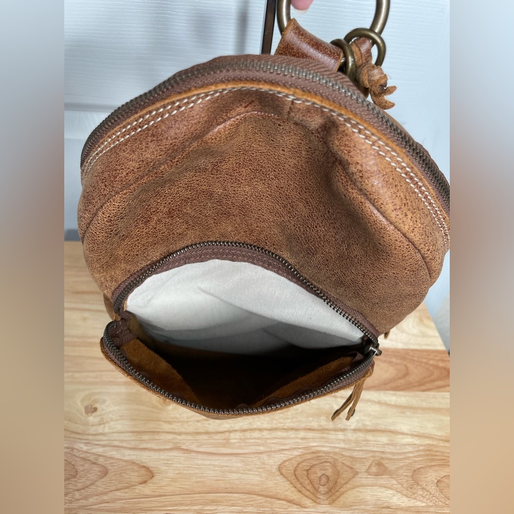 Genuine Leather Roots Backpack - Picture 7 of 11